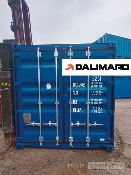 Kontenery morskie 6m (20'DC) OW Super Stan RAL5010 POZNAN DALIMARO kontenery