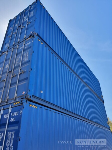 Kontener Morski 40HC One Way RAL 5010/7035 sprzedaż
