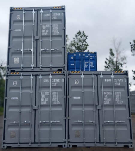 Nowa dostawa kontenerów morskich 20DV i 20HC | RAL 5010 & RAL 7042 | Rok 2025  