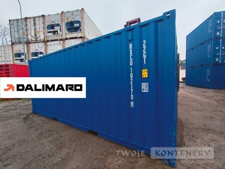 DALIMARO Kontener morski magazynowy 6m (20'DC) one way Gdansk kontenery morskie