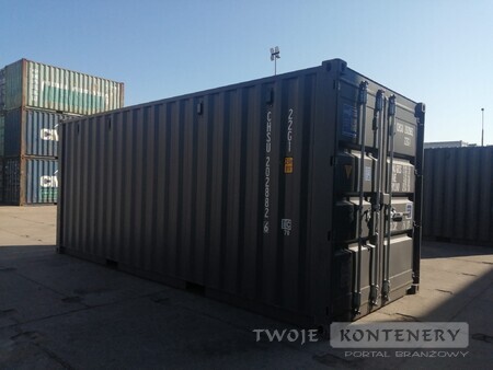 Kontener morski 20 DV OW / RAL 7016 / sprzedam kontenery nowe